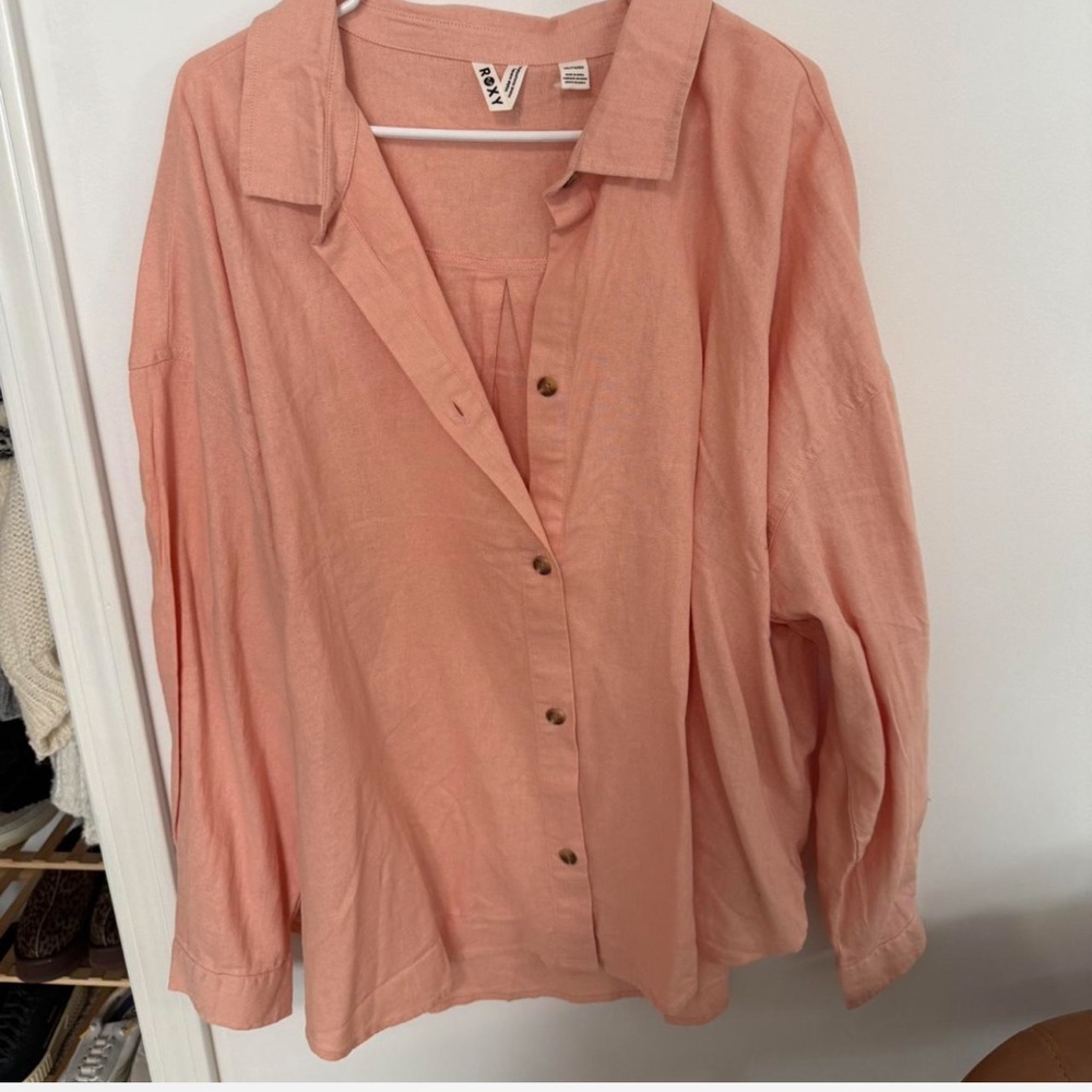 Roxy Coral Button-Down Women's Shirt